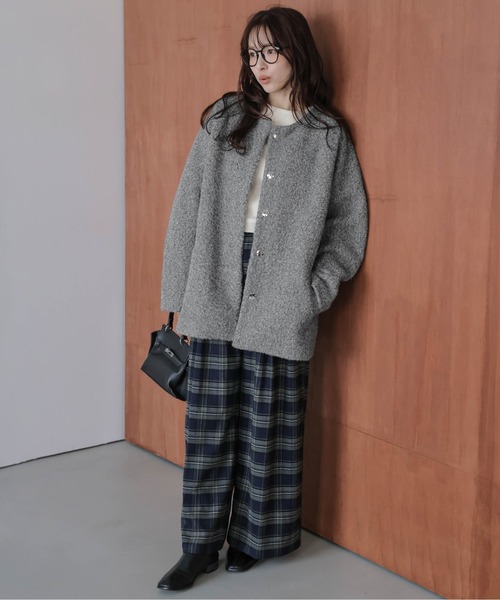 コート アウター 2WAYブークレーコート レディース : ZOZOTOWN Yahoo