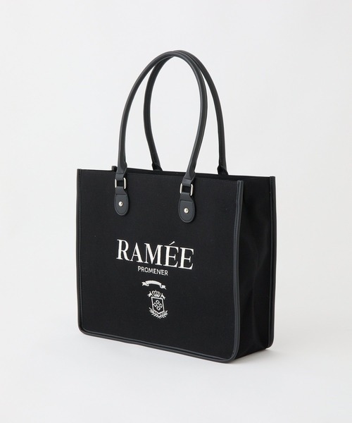   ジョングク トートバッグ ショッパー ブラック 刺繍 one after another NICE CLAUP トートバッグ 「WEB限定」刺繍入り
