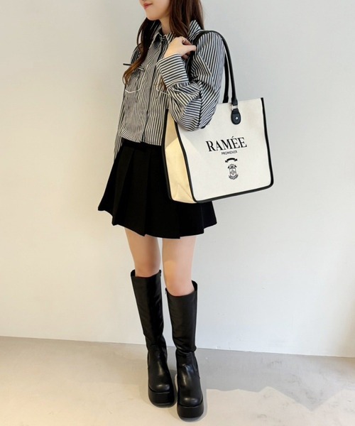 one after another NICE CLAUP トートバッグ 「WEB限定」刺繍入り
