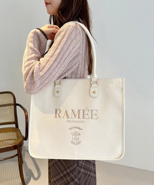 one after another NICE CLAUP トートバッグ 「WEB限定」刺繍入り