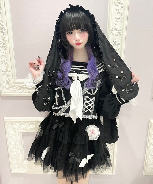 Jamie エーエヌケー 帽子 ハット うさちゃんボンネット レディース