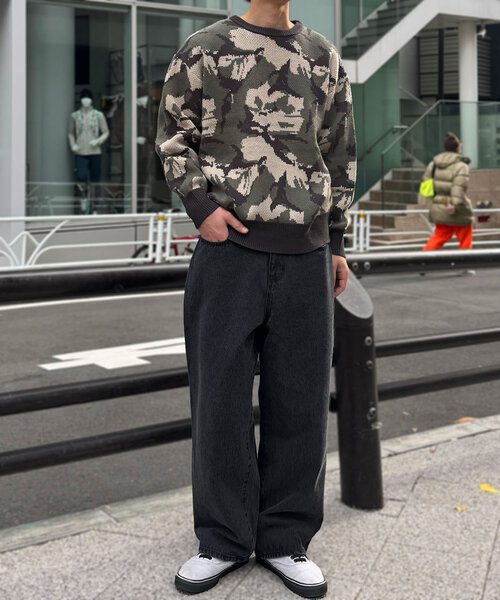 「CIAOPANIC」 デニムパンツ MEDIUM インディゴブルー メンズ_画像5