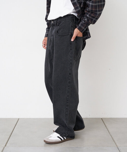 「CIAOPANIC」 デニムパンツ MEDIUM インディゴブルー メンズ_画像6