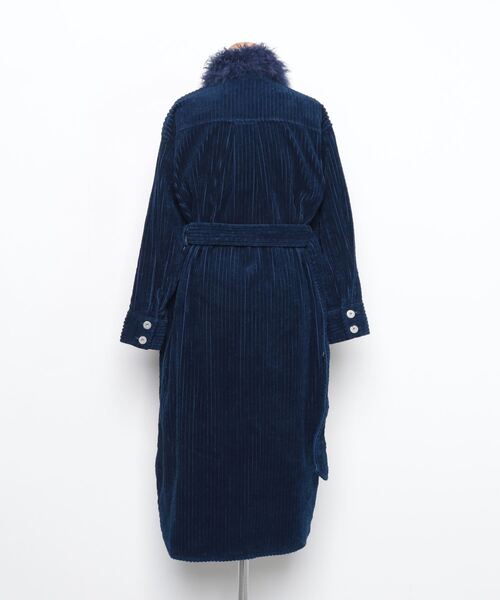 GRACE CONTINENTAL」 コート 36 ネイビー レディース GRACE 