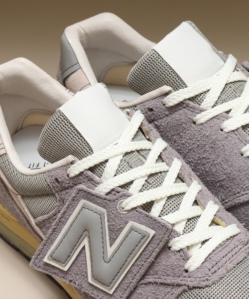 「New Balance」 ローカットスニーカー 24.5cm ネイビー メンズ_画像6