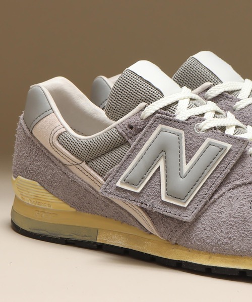 「New Balance」 ローカットスニーカー 24.5cm ネイビー メンズ_画像7