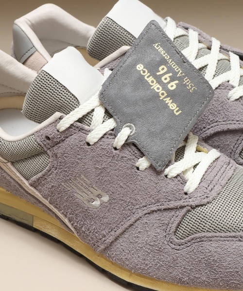 「New Balance」 ローカットスニーカー 24.5cm ネイビー メンズ_画像8