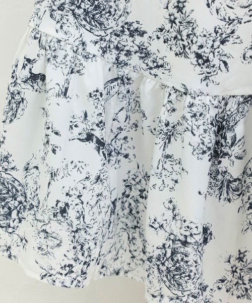 「TITTY&CO.」 長袖ワンピース X-SMALL ホワイト レディース_画像7