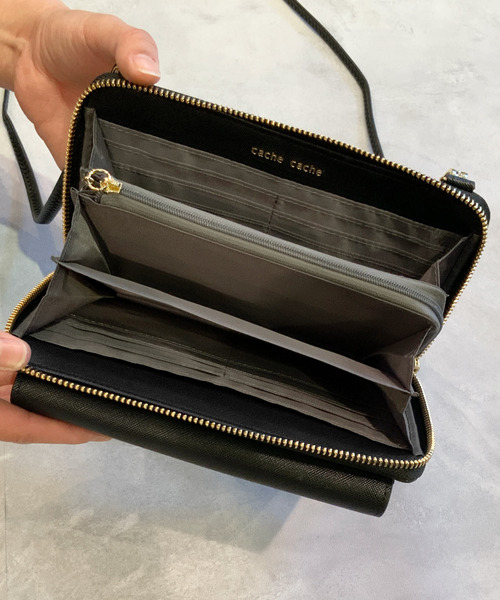 「cache cache」 ショルダーバッグ FREE ホワイト系その他 レディース_画像5