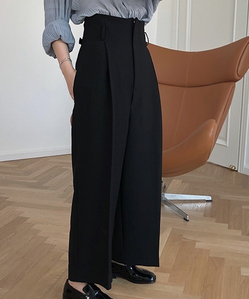 「chuclla」 スラックス M ブラック レディース_画像6