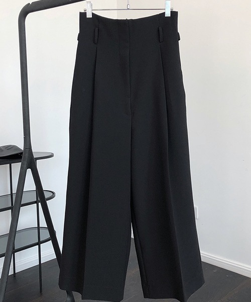 「chuclla」 スラックス M ブラック レディース_画像7