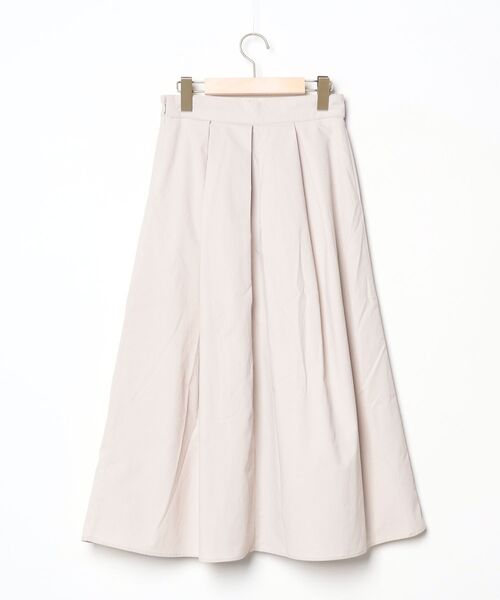 「grove」 フレアスカート 02 ライトベージュ レディース_画像2
