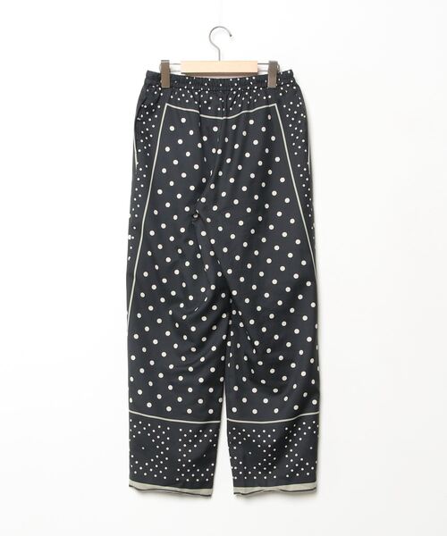 「manipuri」 イージーパンツ FREE ブラック レディース_画像2