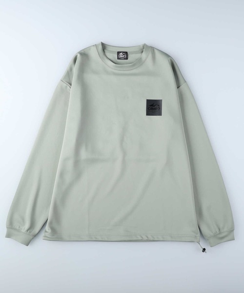 「CAMP7」 長袖Tシャツ M ホワイト メンズ_画像2