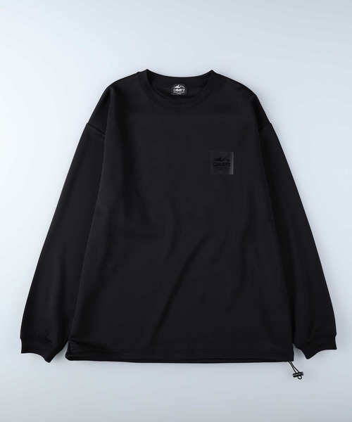 「CAMP7」 長袖Tシャツ M ホワイト メンズ_画像5