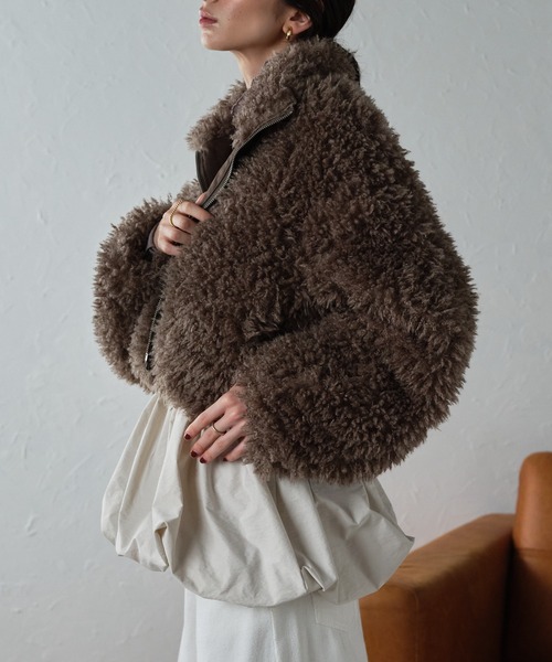 「r.」 ブルゾン FREE キナリ レディース_画像2