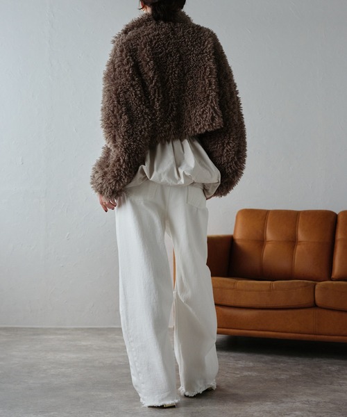 「r.」 ブルゾン FREE キナリ レディース_画像6