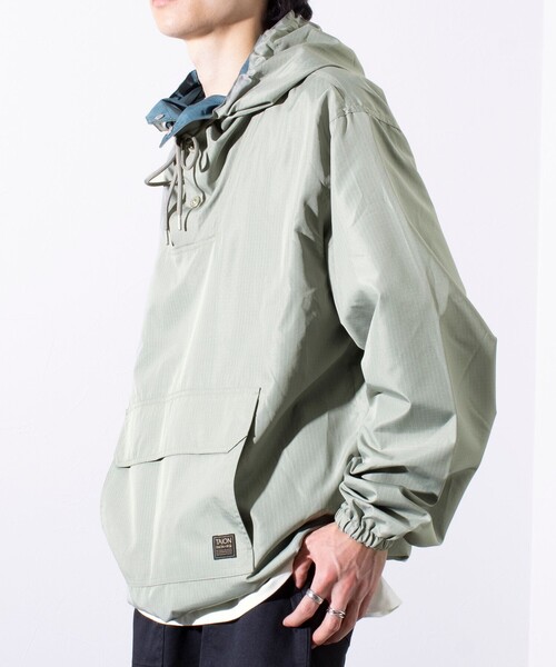 「TAION」 ブルゾン L ブラック メンズ_画像4