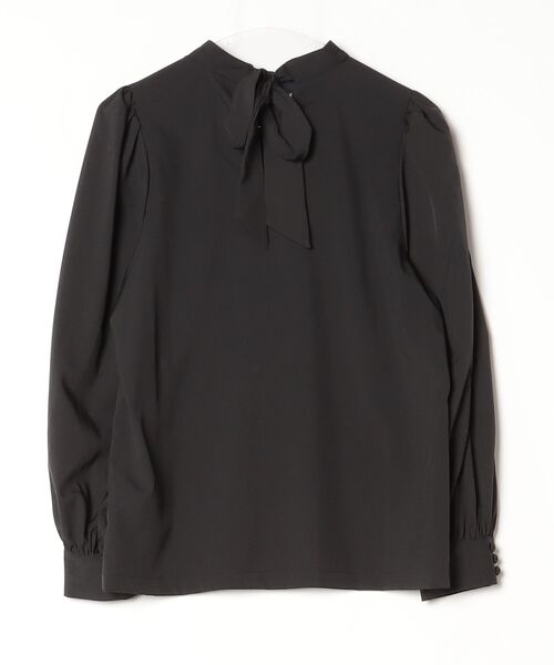 「JUNOAH」 長袖ブラウス X-LARGE ブラック レディース_画像2