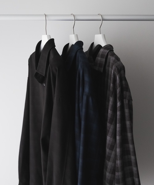 「remer」 長袖シャツ SMALL ダークブルー メンズ_画像2