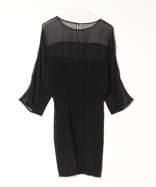 「Elizabeth and James」 長袖ワンピース X-SMALL ブラック レディース_画像2