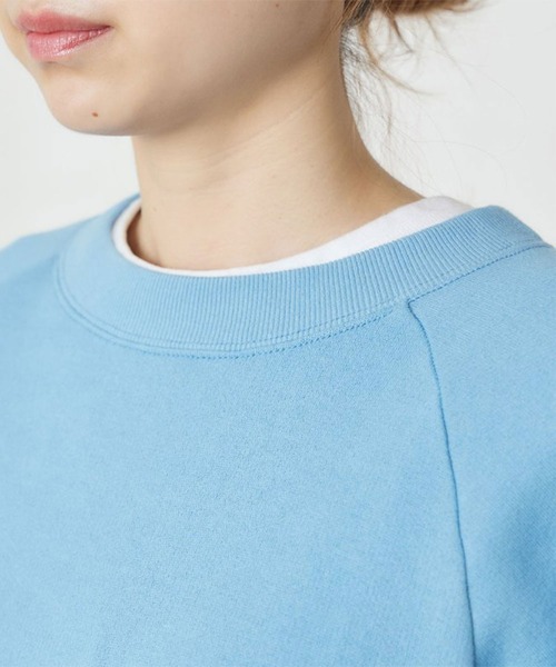 「THE SHINZONE」 スウェットカットソー FREE ライトブルー レディース_画像2