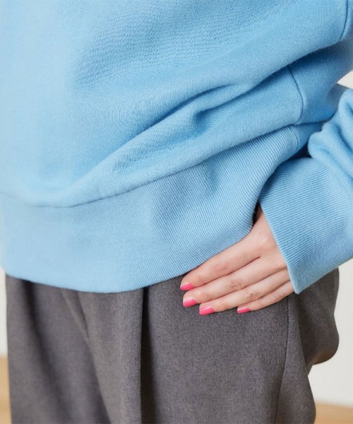 「THE SHINZONE」 スウェットカットソー FREE ライトブルー レディース_画像5