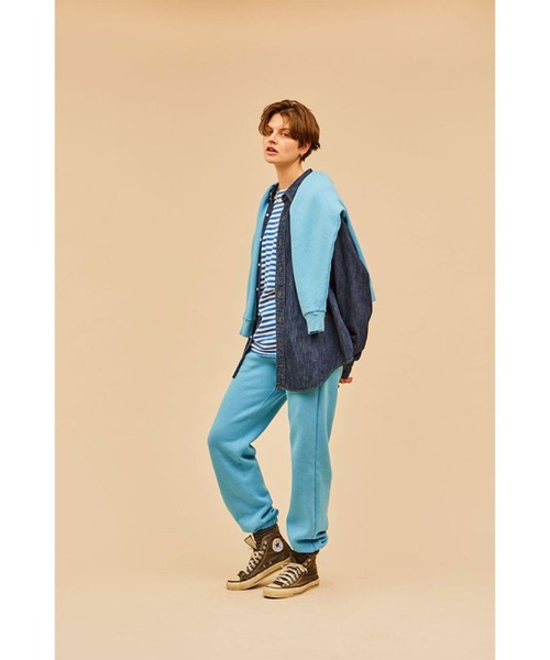 「THE SHINZONE」 スウェットカットソー FREE ライトブルー レディース_画像8