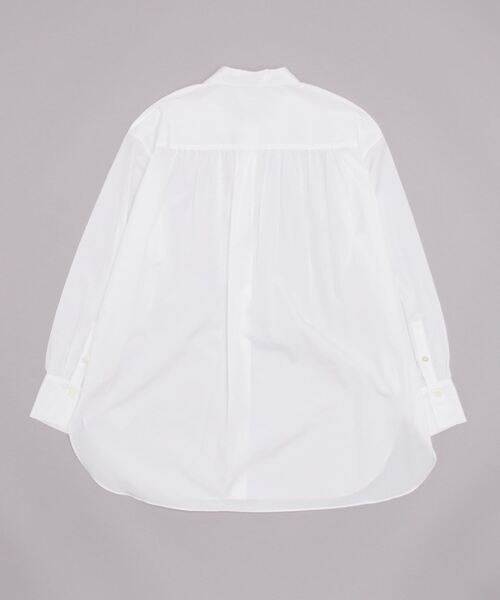 「Demi-Luxe BEAMS」 長袖シャツ 36 ホワイト レディース_画像3