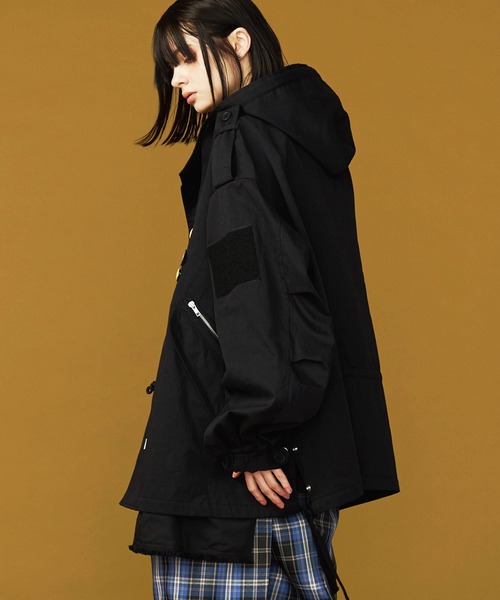 SeeSew モッズコート コート 「UNISEX」SHORT MODS BLOUSON with BADGE