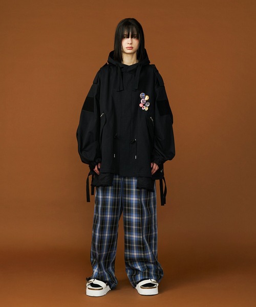 SeeSew モッズコート コート 「UNISEX」SHORT MODS BLOUSON with BADGE