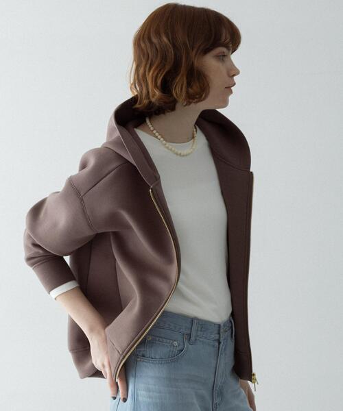 URBAN RESEARCH Sonny Label パーカー ダンボールZIPコクーン