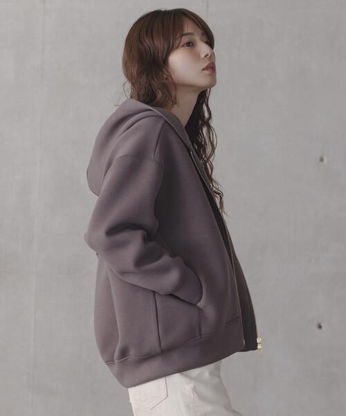 URBAN RESEARCH Sonny Label パーカー ダンボールZIPコクーン