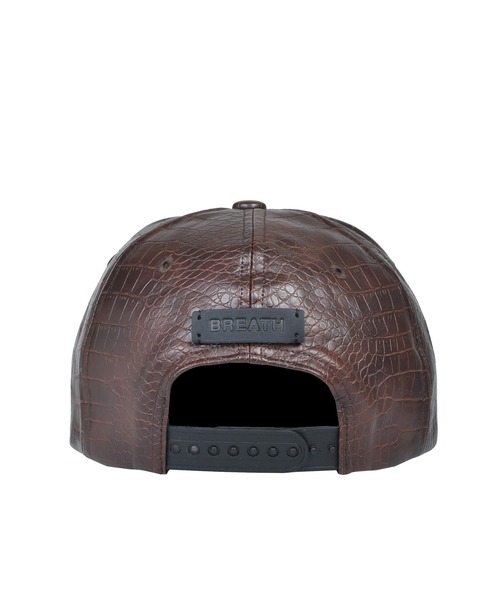 BREATH キャップ 帽子 BH LOGO FAUX CROCODILE CAP メンズ レディース