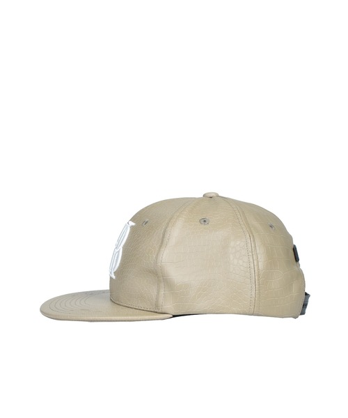 BREATH キャップ 帽子 メンズ BH LOGO FAUX CROCODILE CAP メンズ