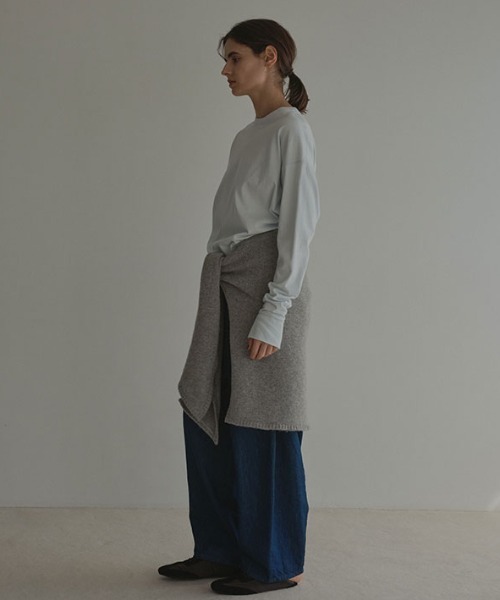 「ETRE TOKYO」 長袖カットソー FREE ブルー レディース