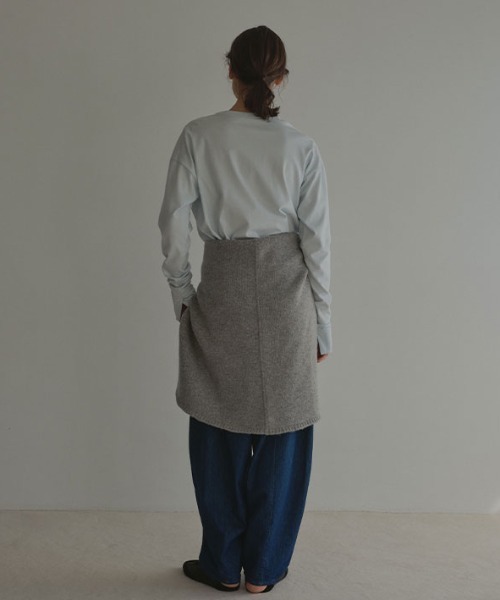 「ETRE TOKYO」 長袖カットソー FREE ブルー レディース