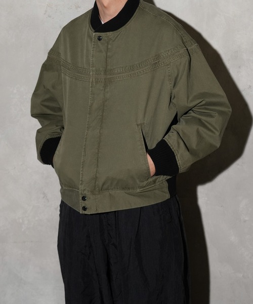 TOWNCRAFT（タウンクラフト） ブルゾン アウター PIGMENT DYE DERBY