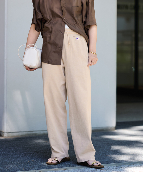 FRAMeWORK【Champion】別注クルーネックプルオーバー FRAMeWORK ≪追加≫【Champion / チャンピオン】別注ハーフZIP
