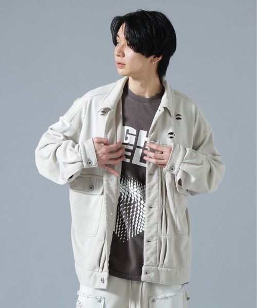 DANKE SCHON（ダンケシェーン） デニムジャケット gジャン DankeSchon