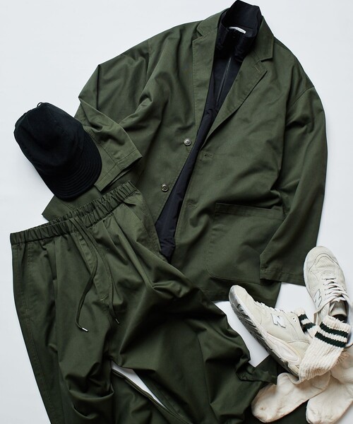 FREAK'S STORE（フリークスストア） セットアップ LARGE オリーブ