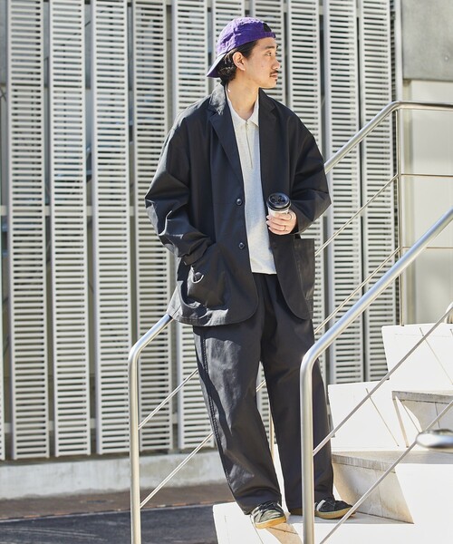 FREAK'S STORE セットアップ ダブルブレスト パンツ オリーブ FREAK'S STORE（フリークスストア） セットアップ LARGE オリーブ