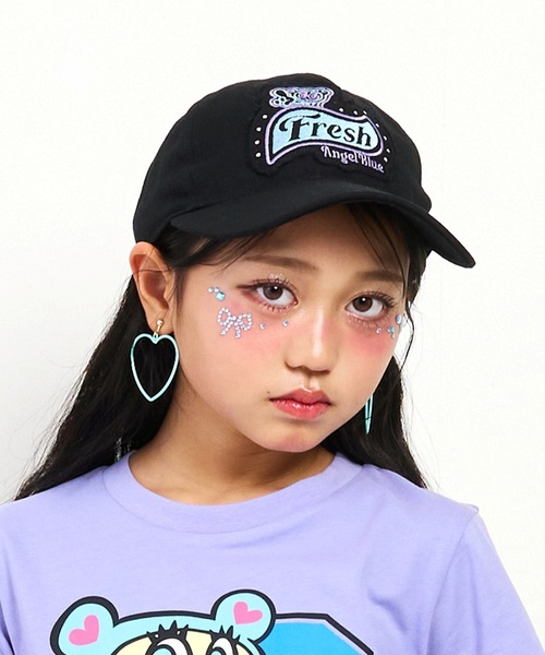 新品未使用 NAPTIME プリントBIGT- SHIRTS-総柄　＋キャップ NARUMIYA CHARACTERS（ナルミヤキャラクターズ） キャップ 帽子