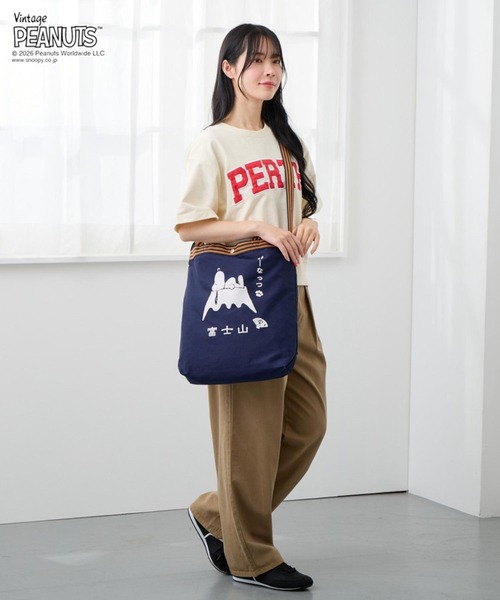 Vintage PEANUTS ショルダーバッグ バッグ ルートート / SNOOPY