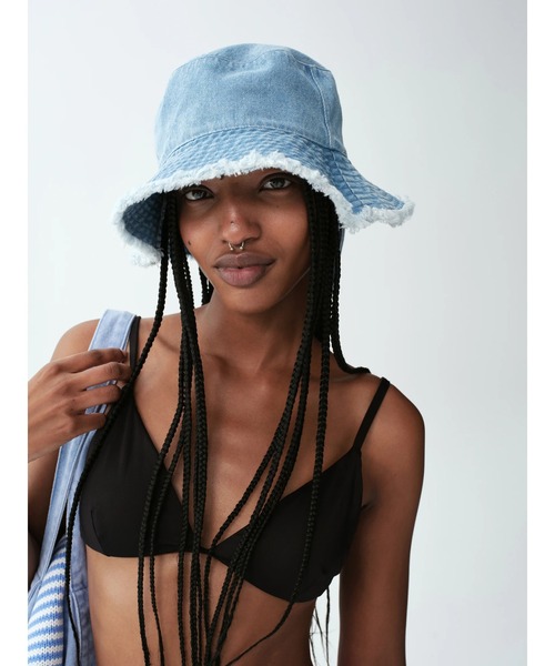 GAP（ギャップ） 帽子 ハット フレイド バケットハット レディース