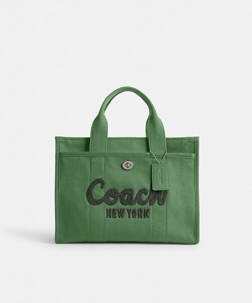 「COACH」 2WAYバッグ ONE グリーン系その他 レディースの画像