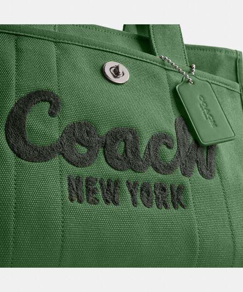 「COACH」 2WAYバッグ ONE グリーン系その他 レディースの画像