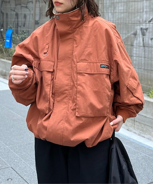 CPCM（シーピーシーエム） マウンテンパーカー M オレンジ メンズ 
