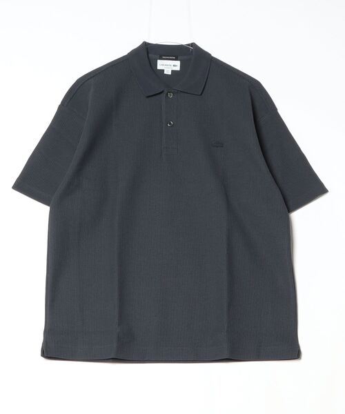 LACOSTE（ラコステ） 半袖ポロシャツ M ダークグレー メンズ