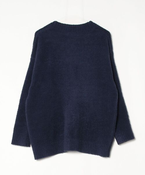 「SHIPS Days」 ニットカーディガン ONE SIZE ネイビー レディース_画像2